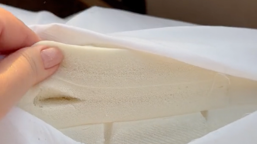 Заказала на Озоне латексный матрас: вскрыла его и обалдела от того, что внутри