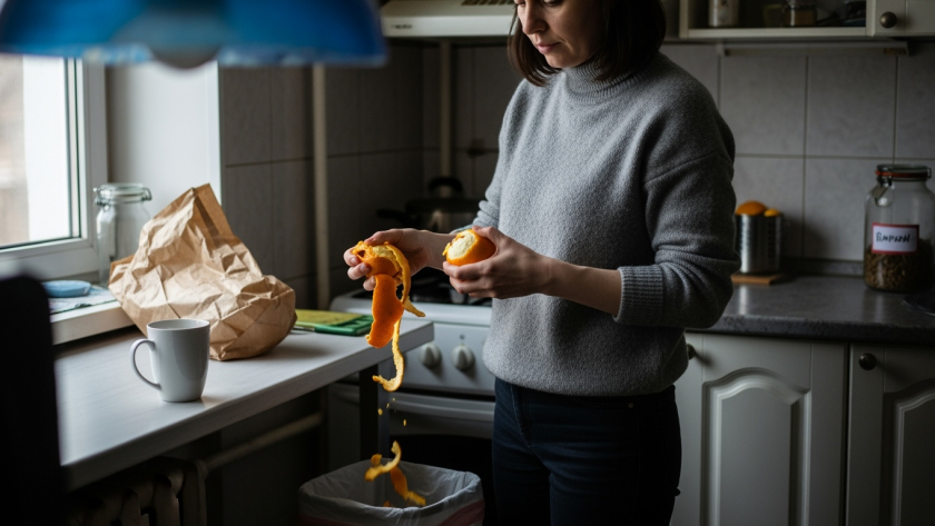 Кладу это прямо в мусорное ведро и запах пропадает навсегда: забудьте про дорогие ароматизаторы