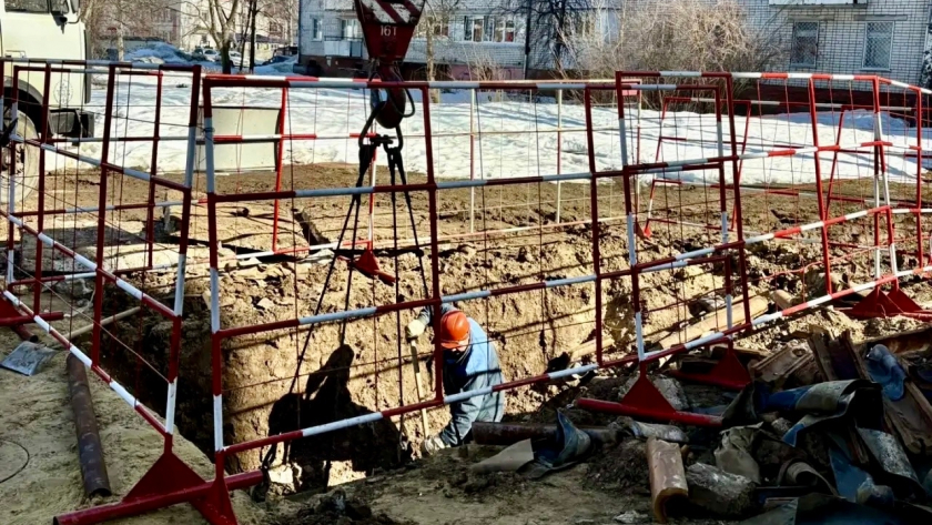 Энергетики начали ремонт тепловых сетей в центре Йошкар-Олы