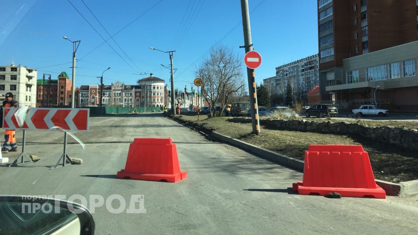 Одну из главных улиц Йошкар-Олы перекроют больше чем на неделю