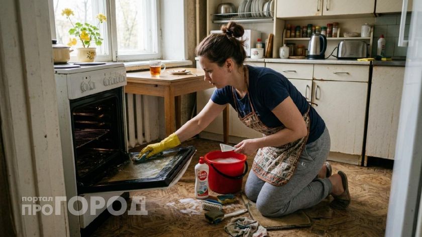 Жир растает за две минуты: простой раствор из двух средств, который отчистит даже самую убитую духовку