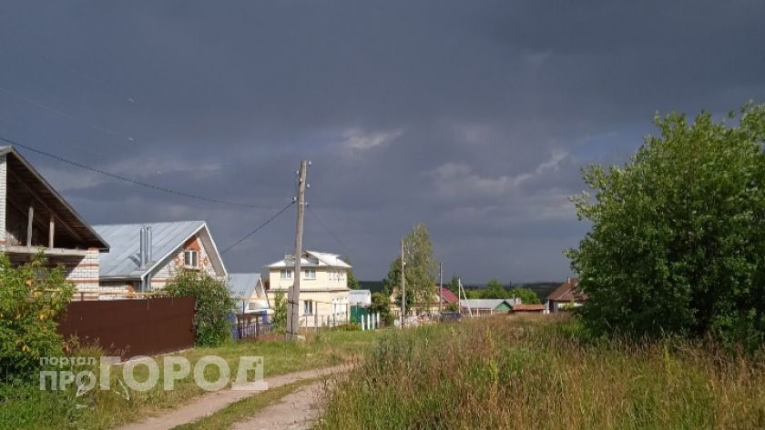 Буря надвигается на Марий Эл: накроет в ближайший час