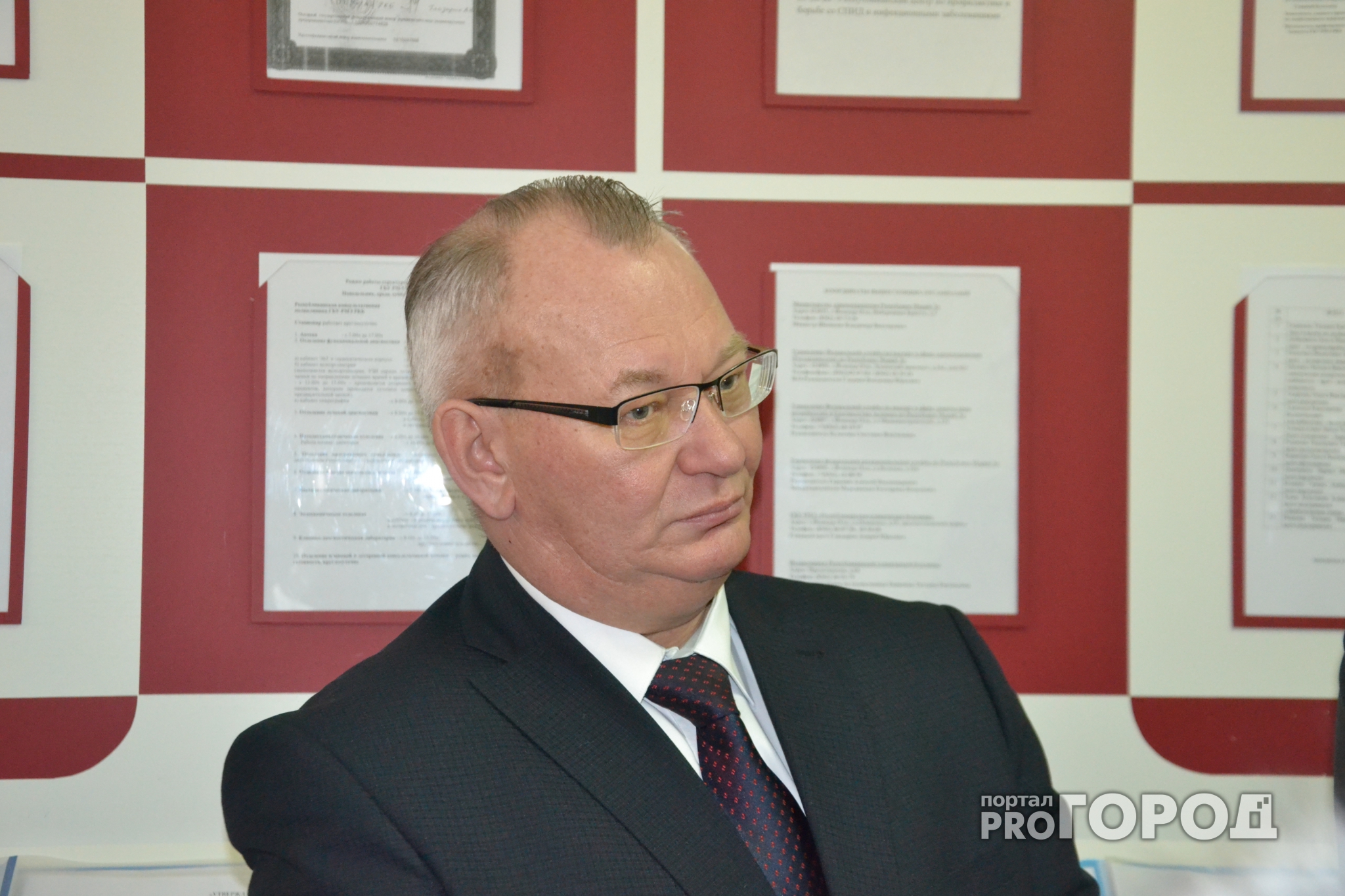 Вице-премьер Владимир Шишкин снят с должности министра здравоохранения Марий Эл