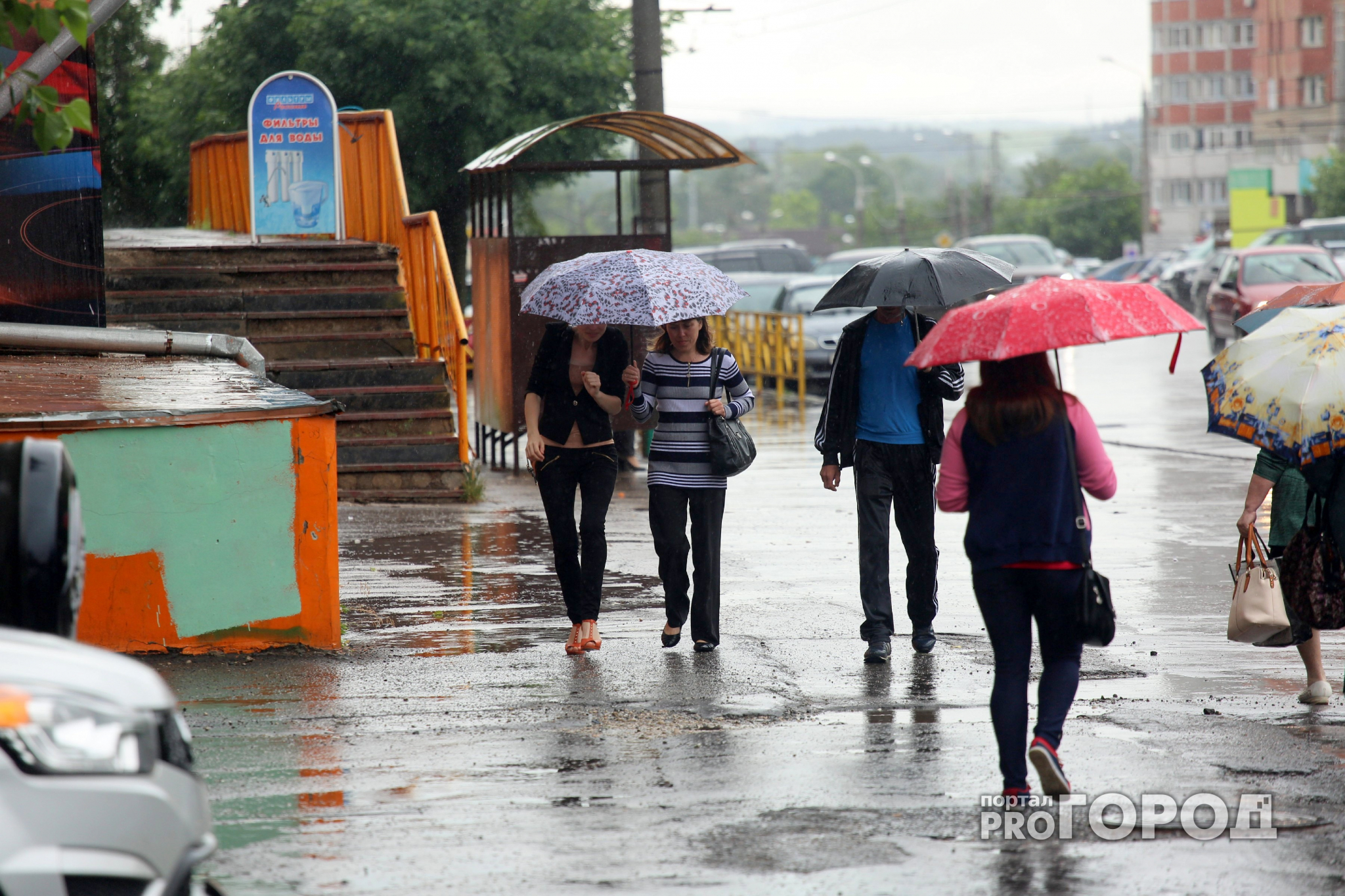 В Воскресенье в Йошкар-Оле возможен дождь