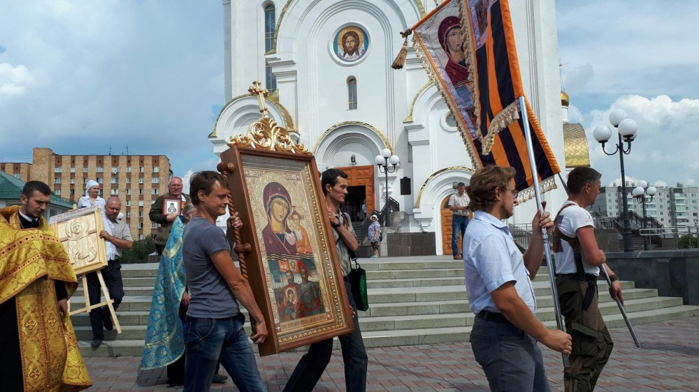 По Йошкар-Оле проходит Православный автопробег