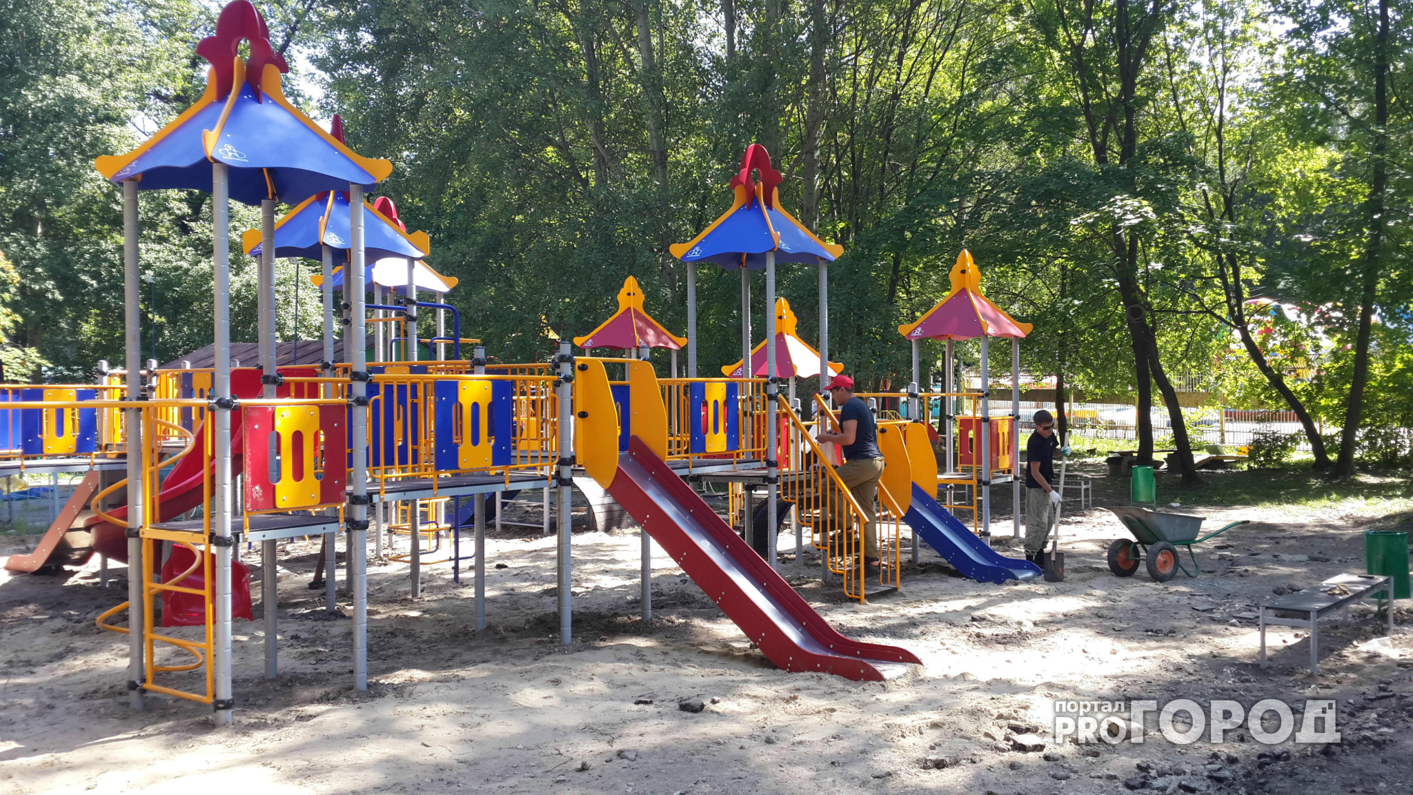 В Йошкар-Оле откроют новые детские площадки