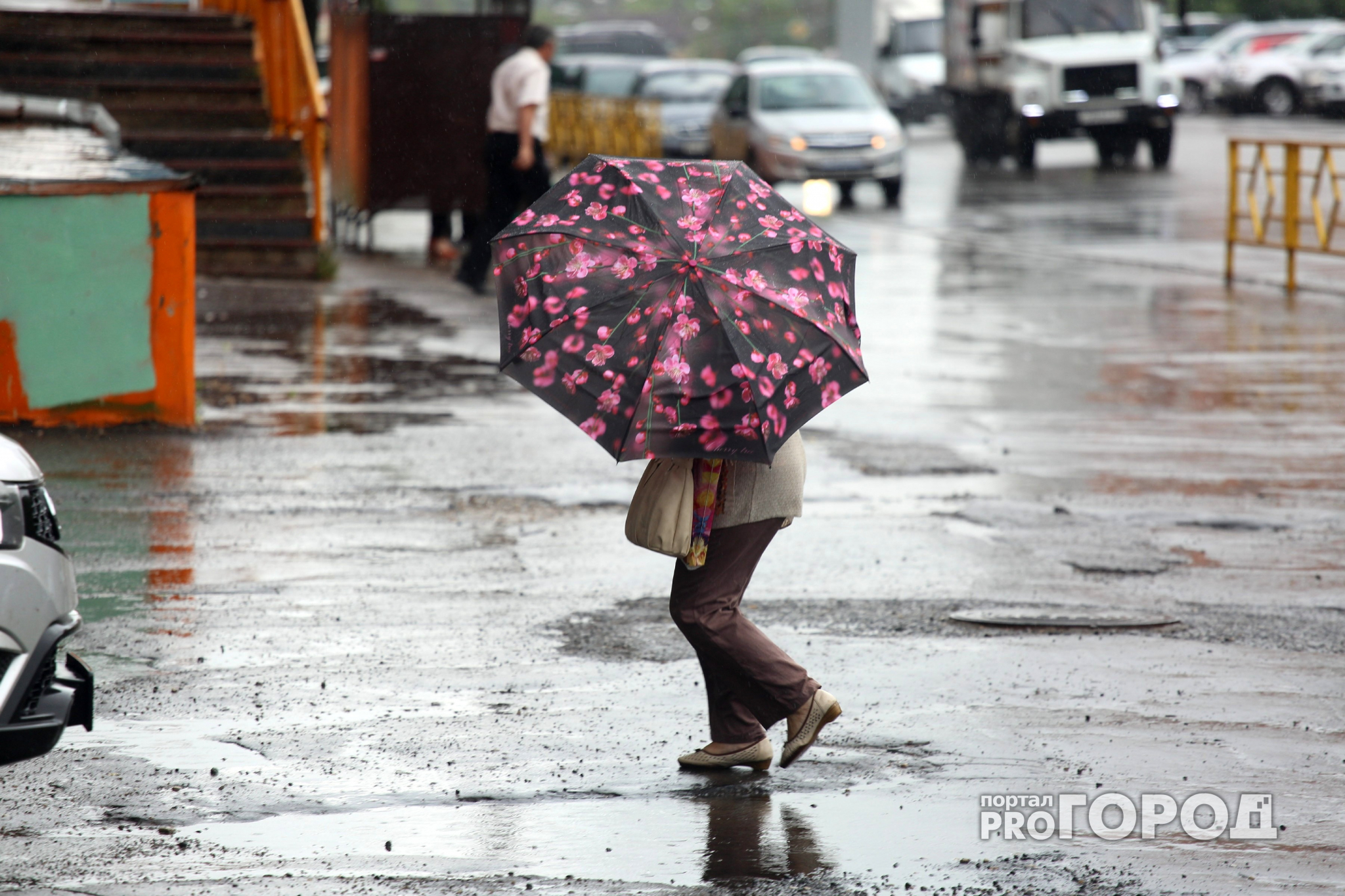 Понедельник в Йошкар-Оле будет пасмурным и дождливым