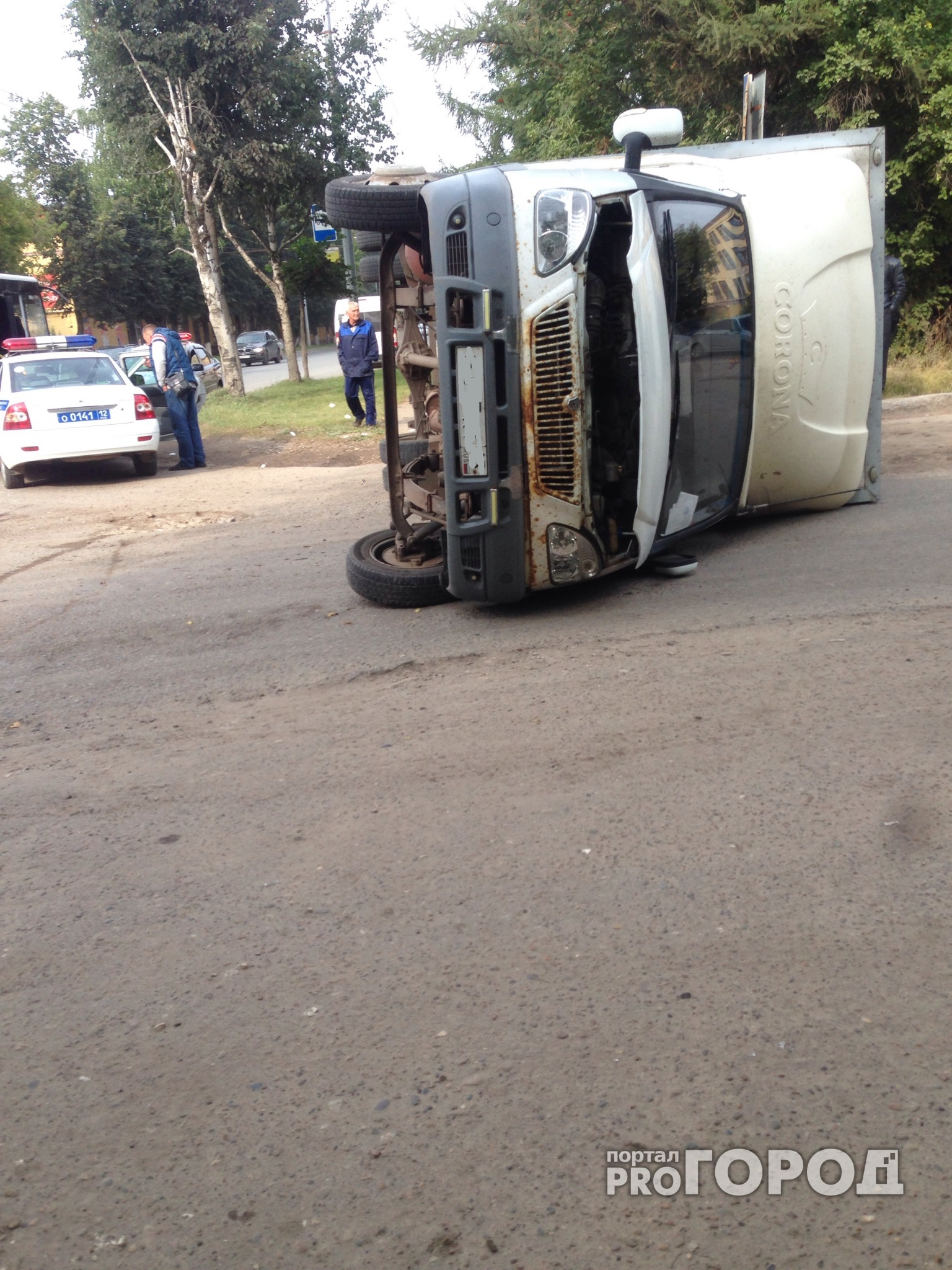 В Йошкар-Оле автобус врезался в Газель, есть пострадавшие