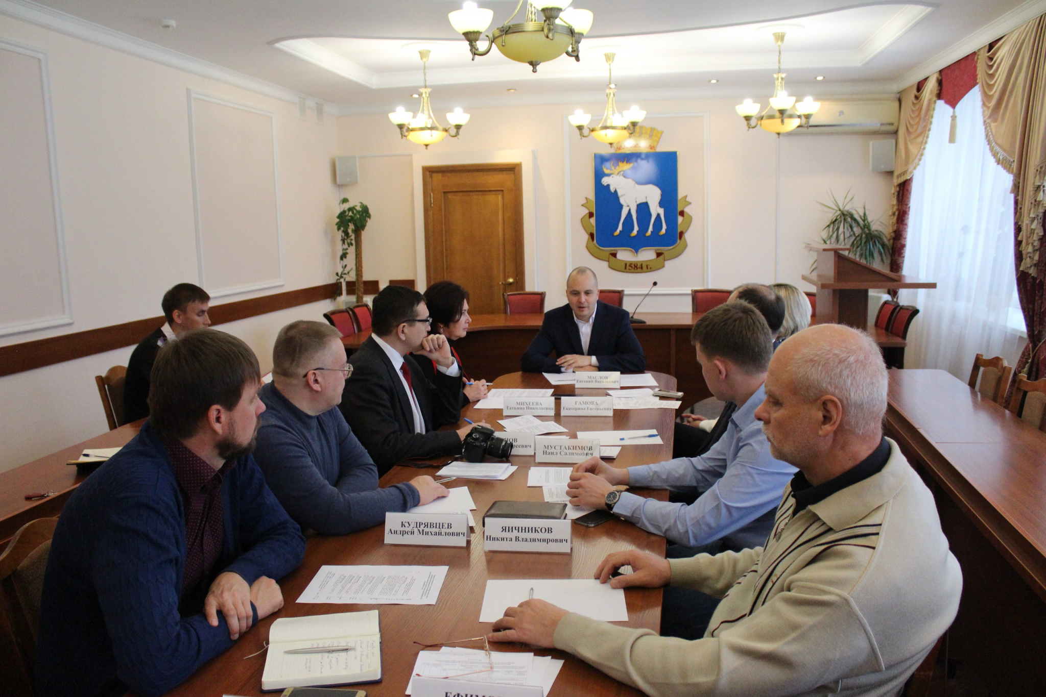 Мэр Йошкар-Олы встретился с Общественным советом