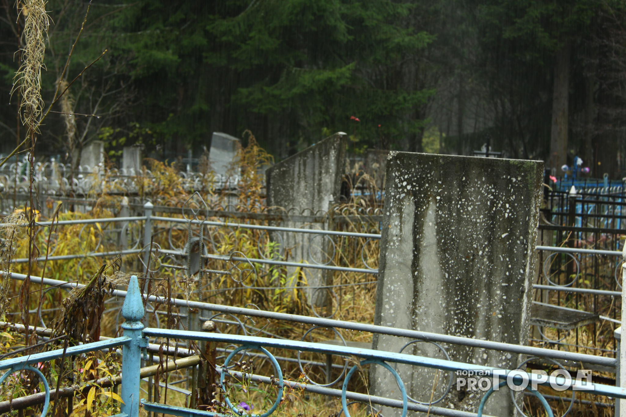 В Марий Эл покойных хоронят за забором кладбища