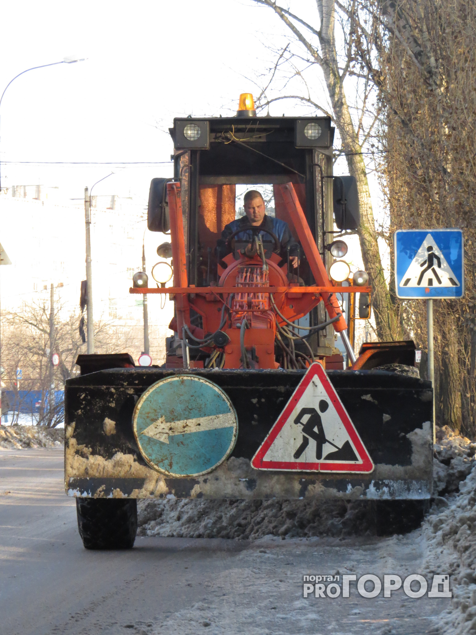 За сутки с улиц Йошкар-Олы увезли 700 кубометров снега
