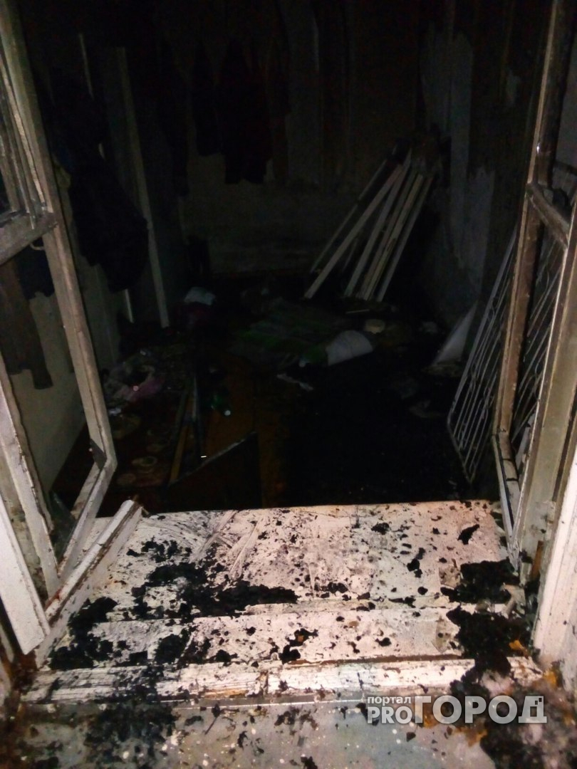 В Йошкар-Оле курящий мужчина скончался после пожара