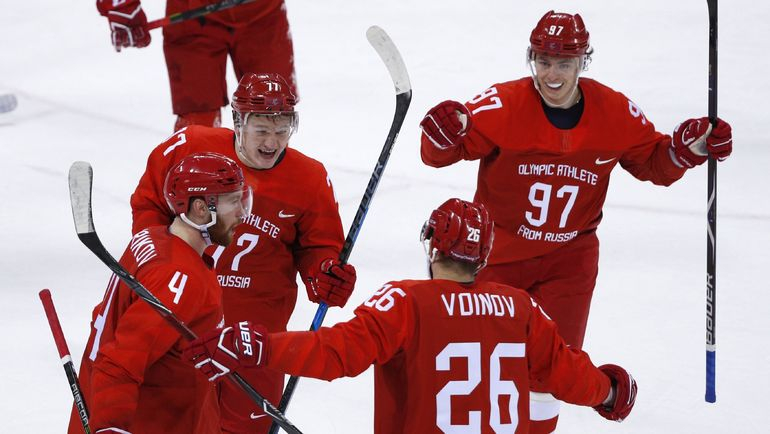 Сборная России по хоккею завоевала золото Олимпиады‍