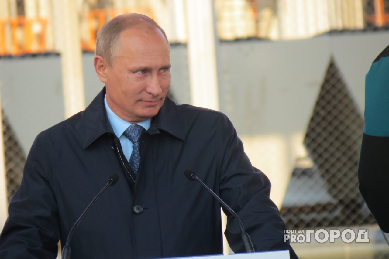 Александр Евстифеев принимает участие в церемонии оглашения Послания Президента России