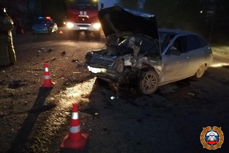 Появились подробности страшной аварии в Йошкар-Оле, где обе машины "всмятку"