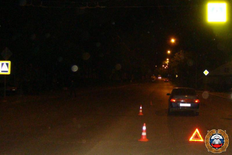 В Йошкар-Оле в ночное время «двенадцатая» сбила пешехода на «зебре»