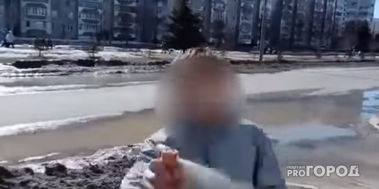В Йошкар-Оле подростки брызнули баллончиком в лицо мужчине (ВИДЕО)
