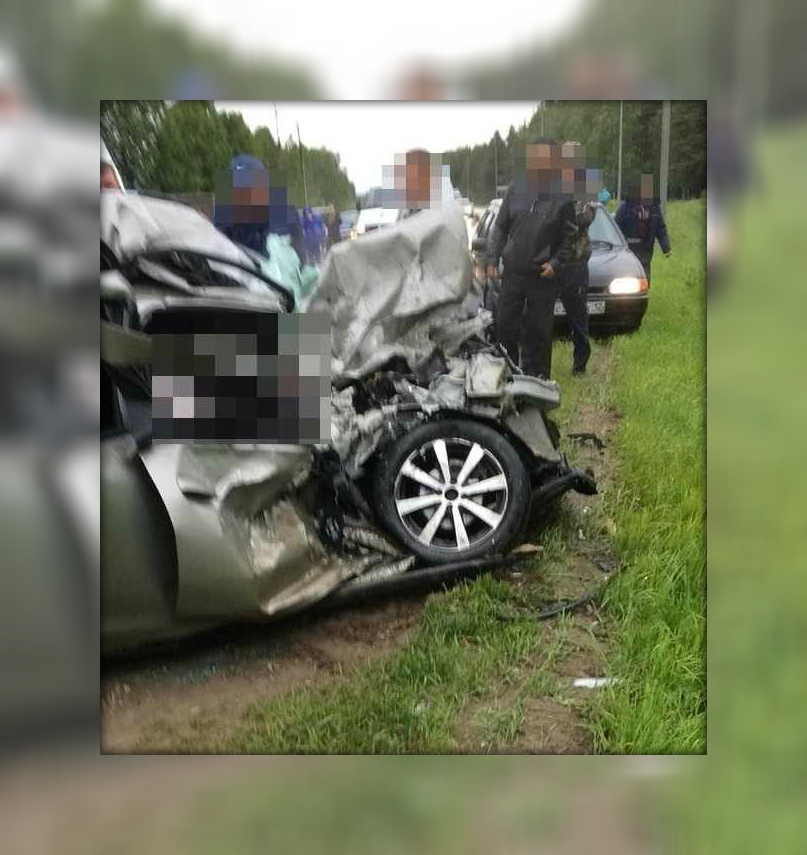 Серьезная авария на трассе в Марий Эл: пострадали 6 человек, среди них дети