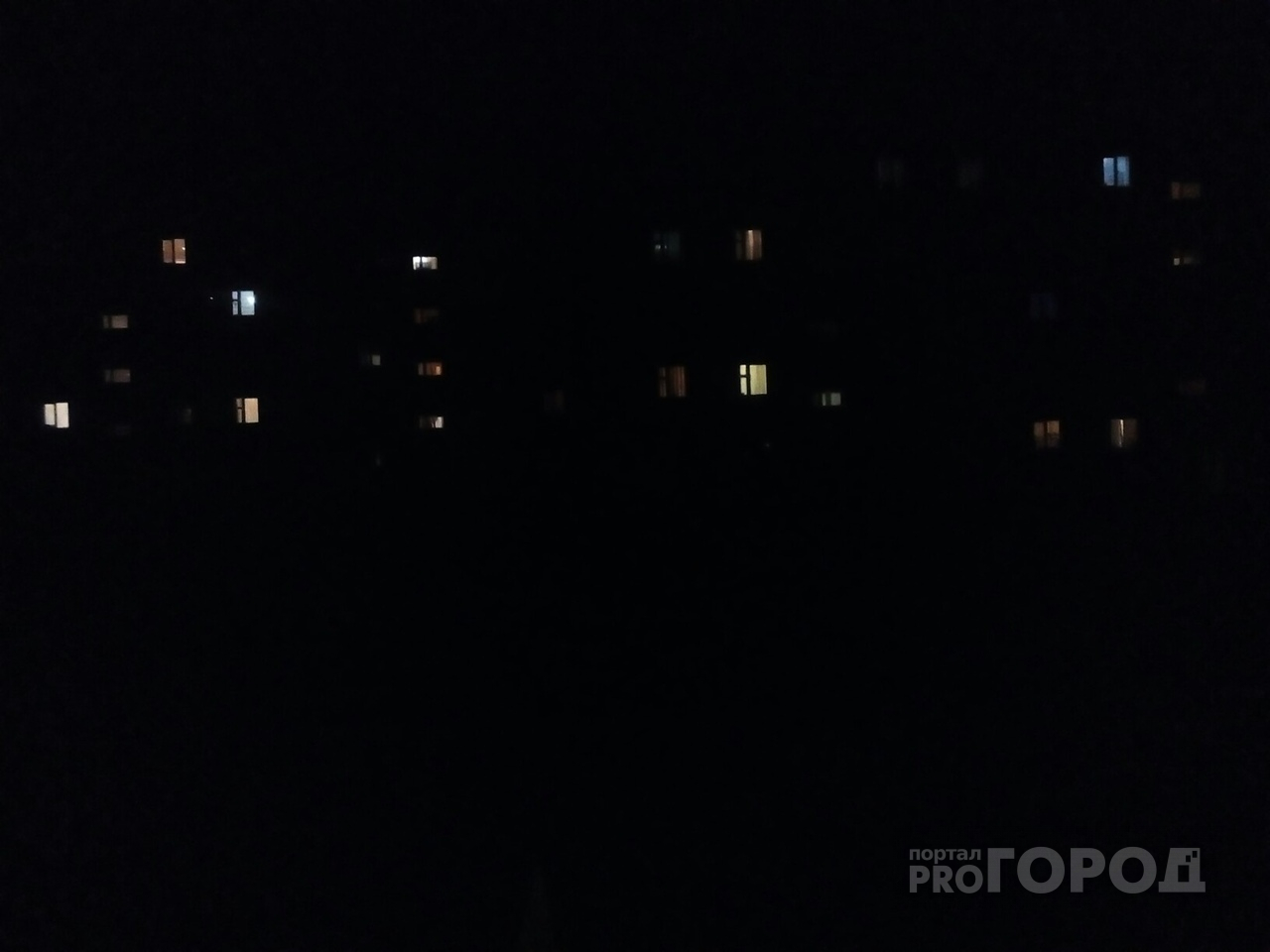 В поселке Марий Эл ночью темноту не нарушает ни один фонарь