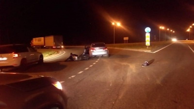 На дороге в Марий Эл снова произошло ДТП с мотоциклистом