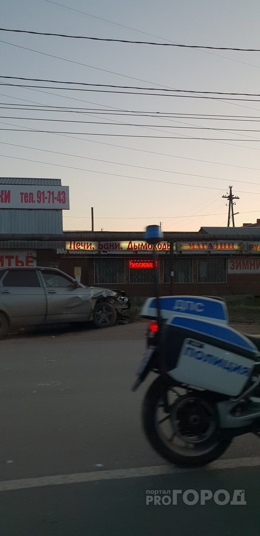 ДТП в Йошкар-Оле: русские машины проверили друг друг на прочность