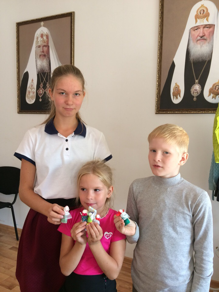 В Йошкар-Оле дети учились делать кукол-нянюшек