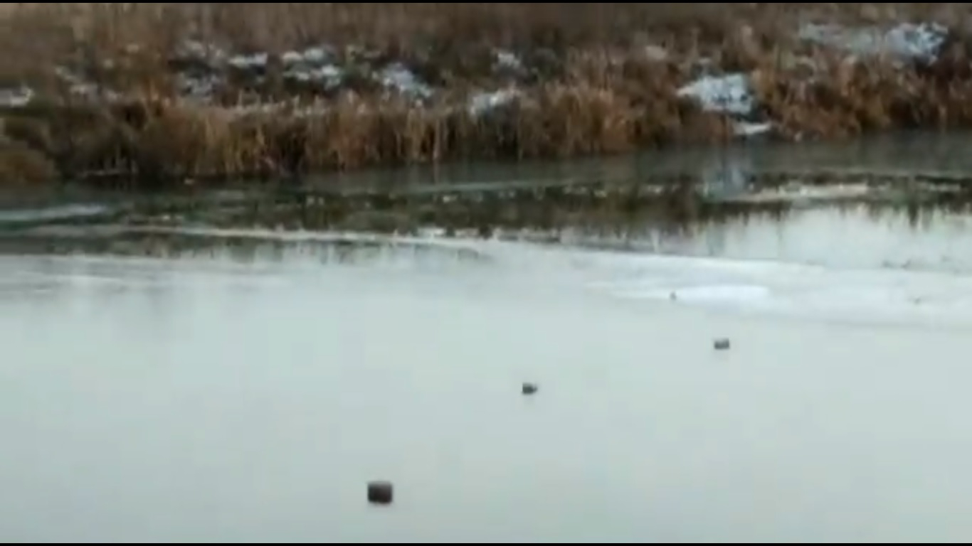 Началось...В Йошкар-Оле провалившегося под лед 19-летнего парня спас рыбак