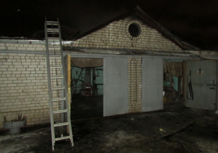 В Йошкар-Оле пожарным пришлось катать машины от огня