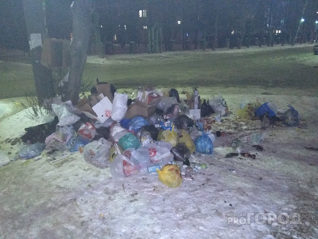 «Завалили»: в Йошкар-Оле очередная куча мусора «терроризирует» горожан