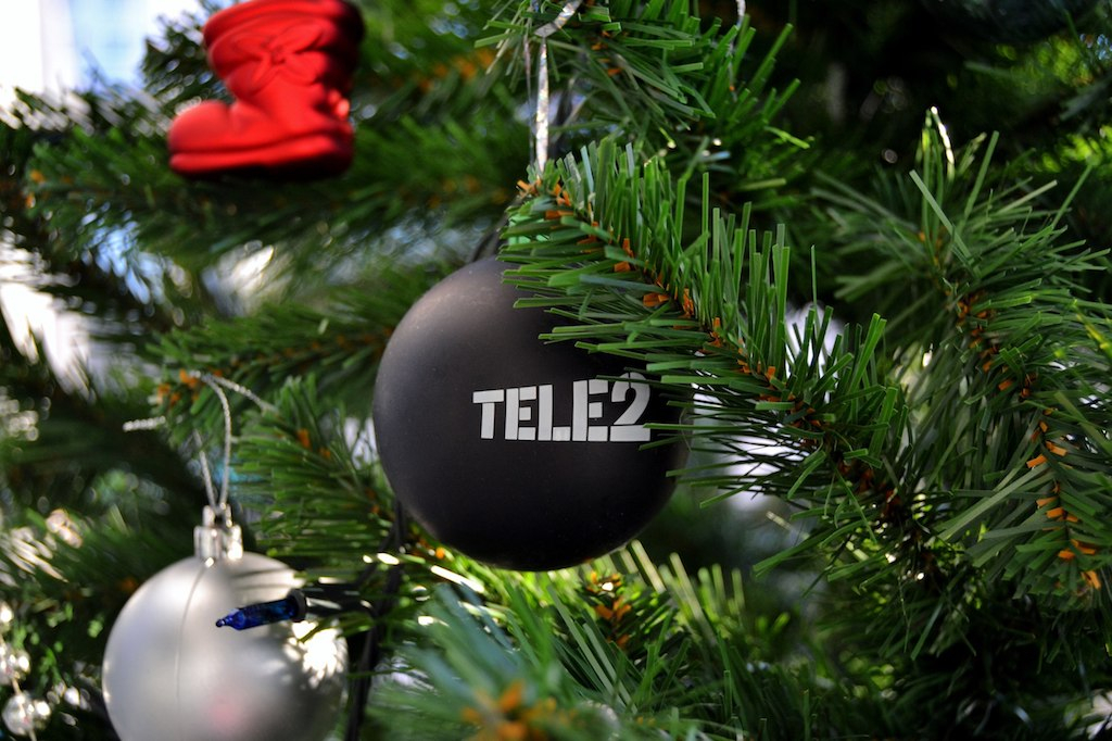 Tele2 подготовила сеть к новогодним праздникам