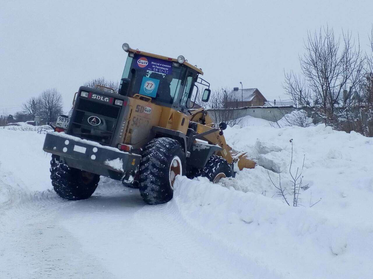 С улиц Йошкар-Олы за зиму увезли 82 тысячи кубометров снега
