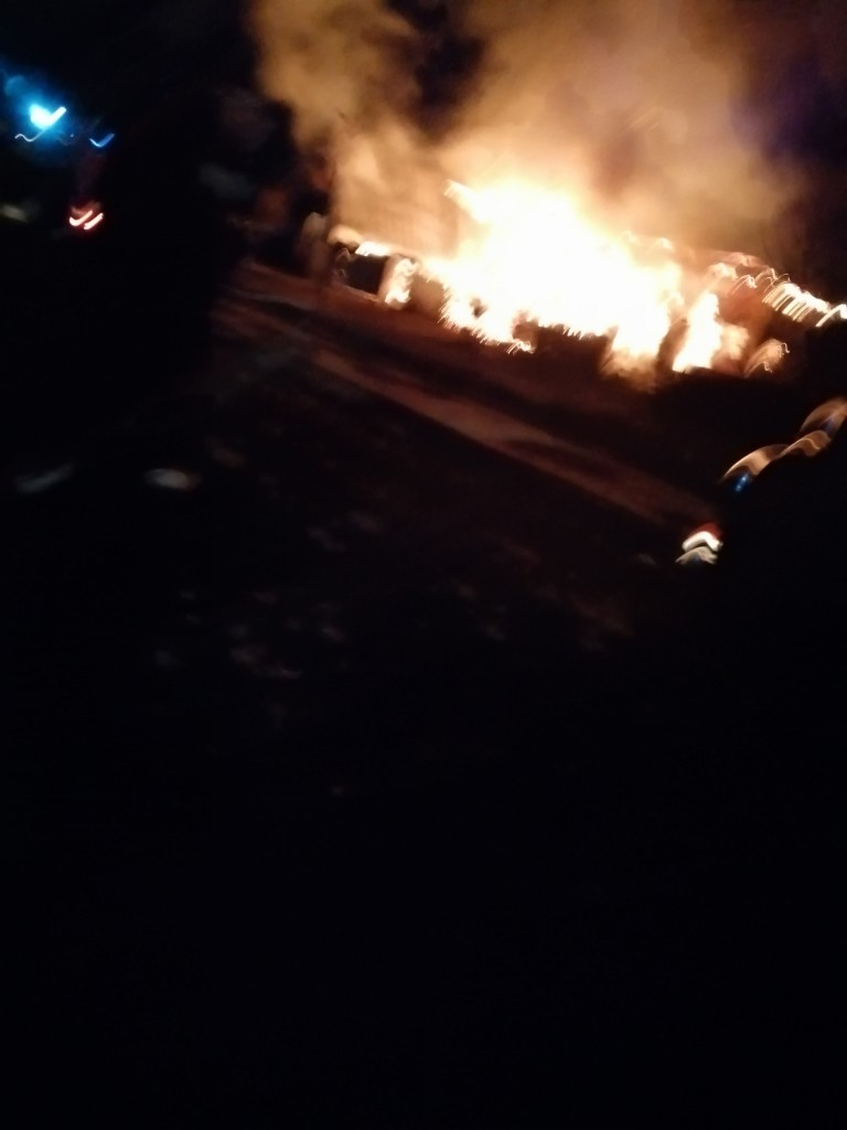Около полуночи в поселке Марий Эл сгорело хозяйство