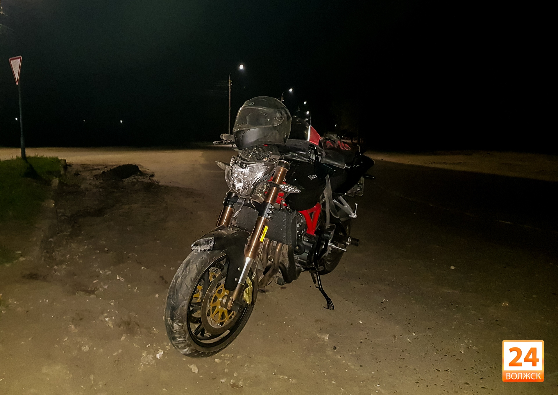 ДТП в  Марий Эл: мотоцикл и автомобиль не поделили дорогу
