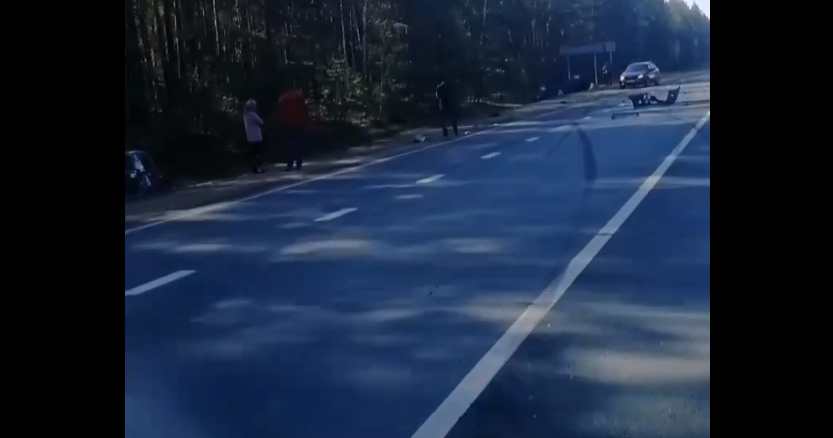 ДТП на Казанском тракте в Марий Эл: от удара автомобили отбросило в кювет