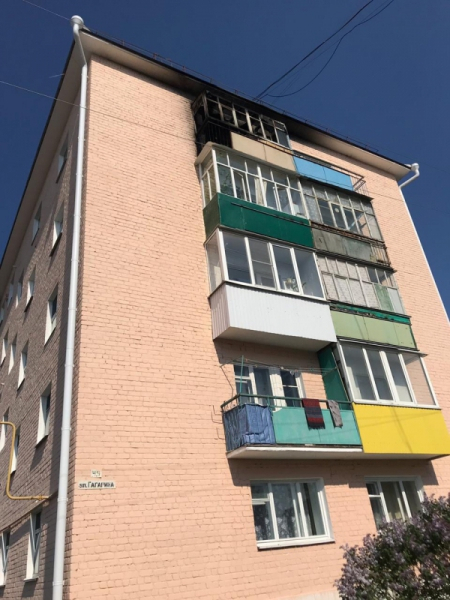 «Капремонт по-русски»: в Марий Эл из-за сварки на крыше сгорел балкон