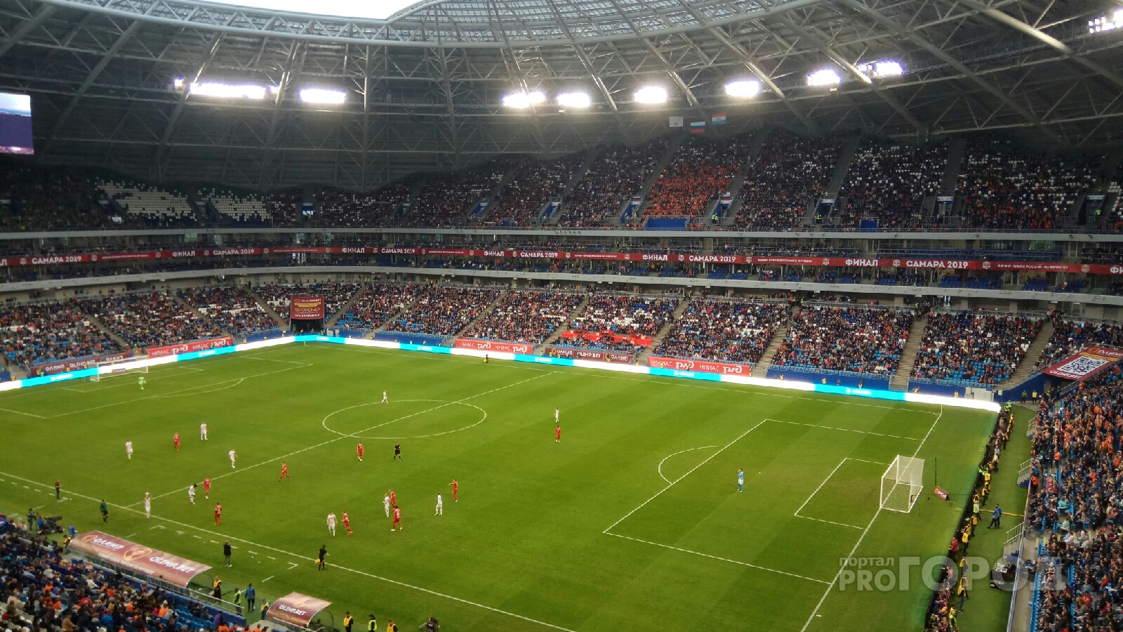 Йошкаролинец посетил финал Кубка России по футболу
