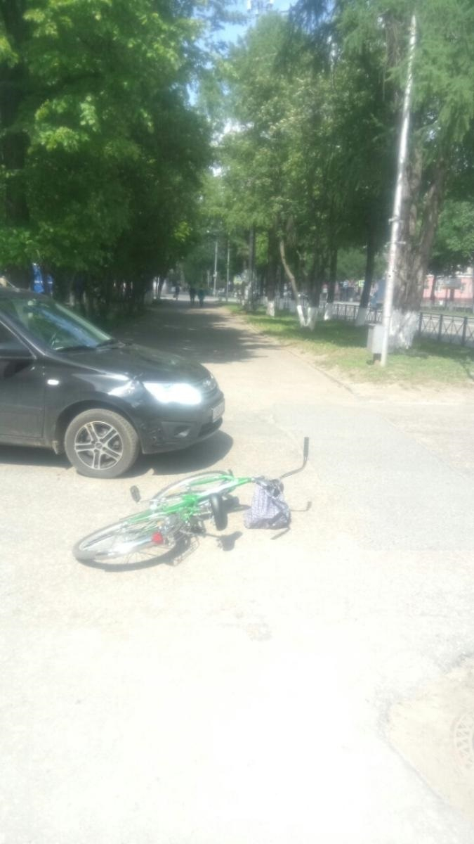 Маленького велосипедиста сбили на «зебре» в Йошкар-Оле