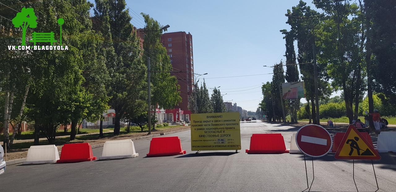 На Ленинском проспекте в Йошкар-Оле "спрячут" люки, на которые жалуются водители