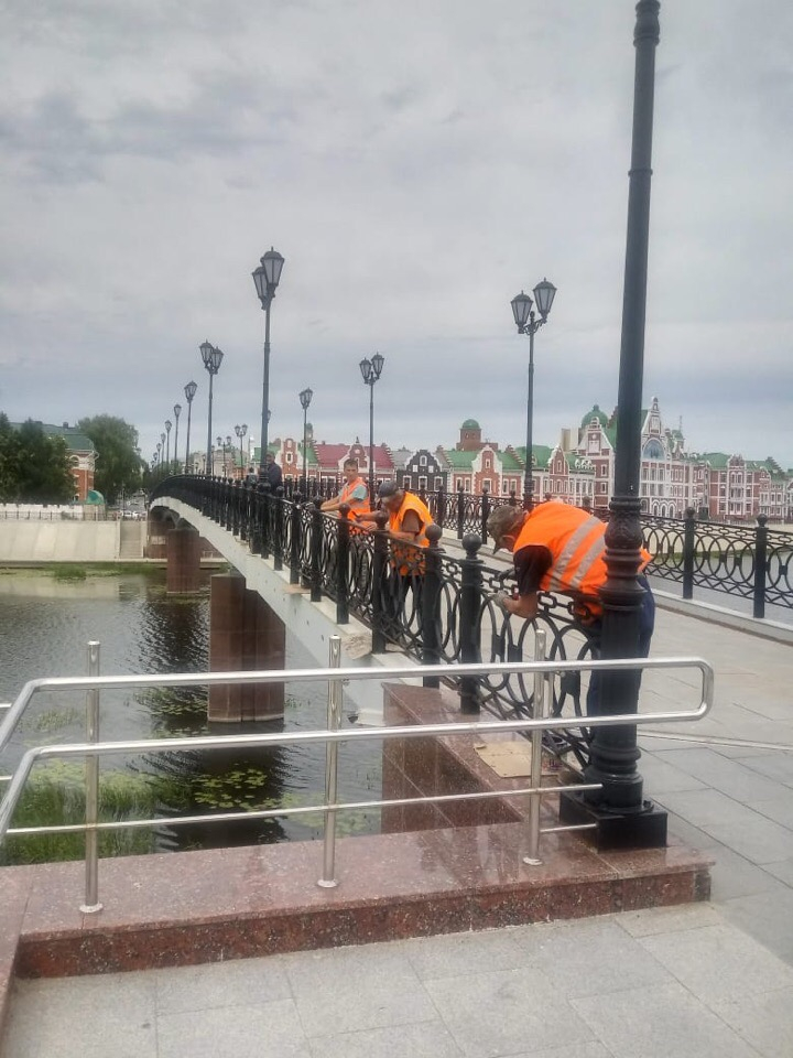 «Сплошная ржавчина»: как решили проблему на Гоголевском мосту в Йошкар-Оле