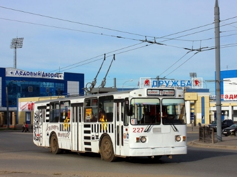 Схема движения троллейбусов в Йошкар-Оле изменится на день