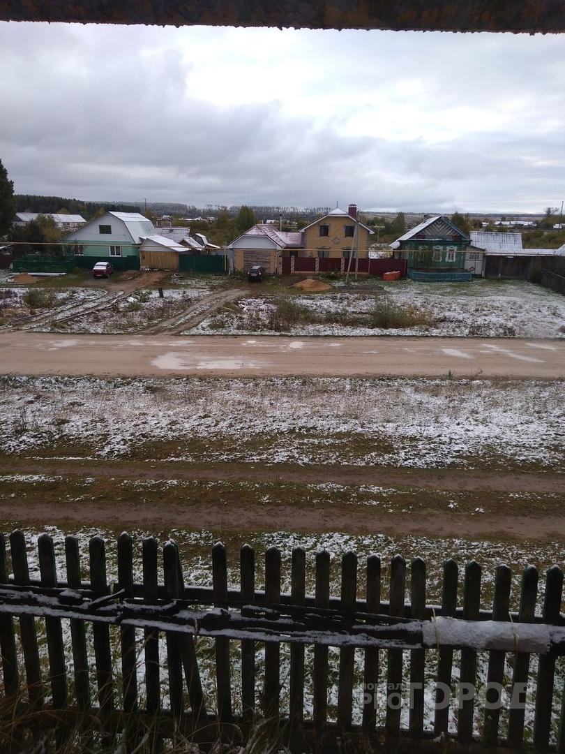«Зима близко»: в Марий Эл прошел первый снег
