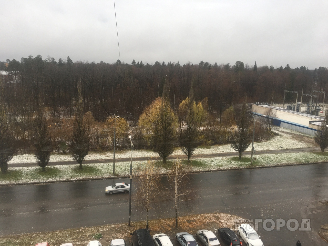 Йошкаролинцы поделились фотографиями первого снега в октябре