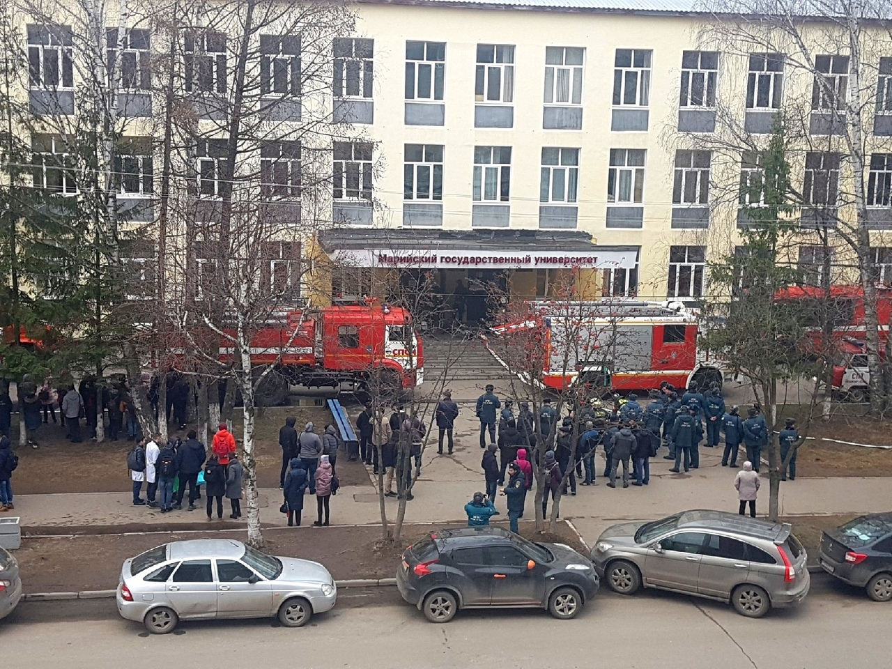 «Мы в панике побежали к выходу»: в Йошкар-Оле эвакуировали студентов университета