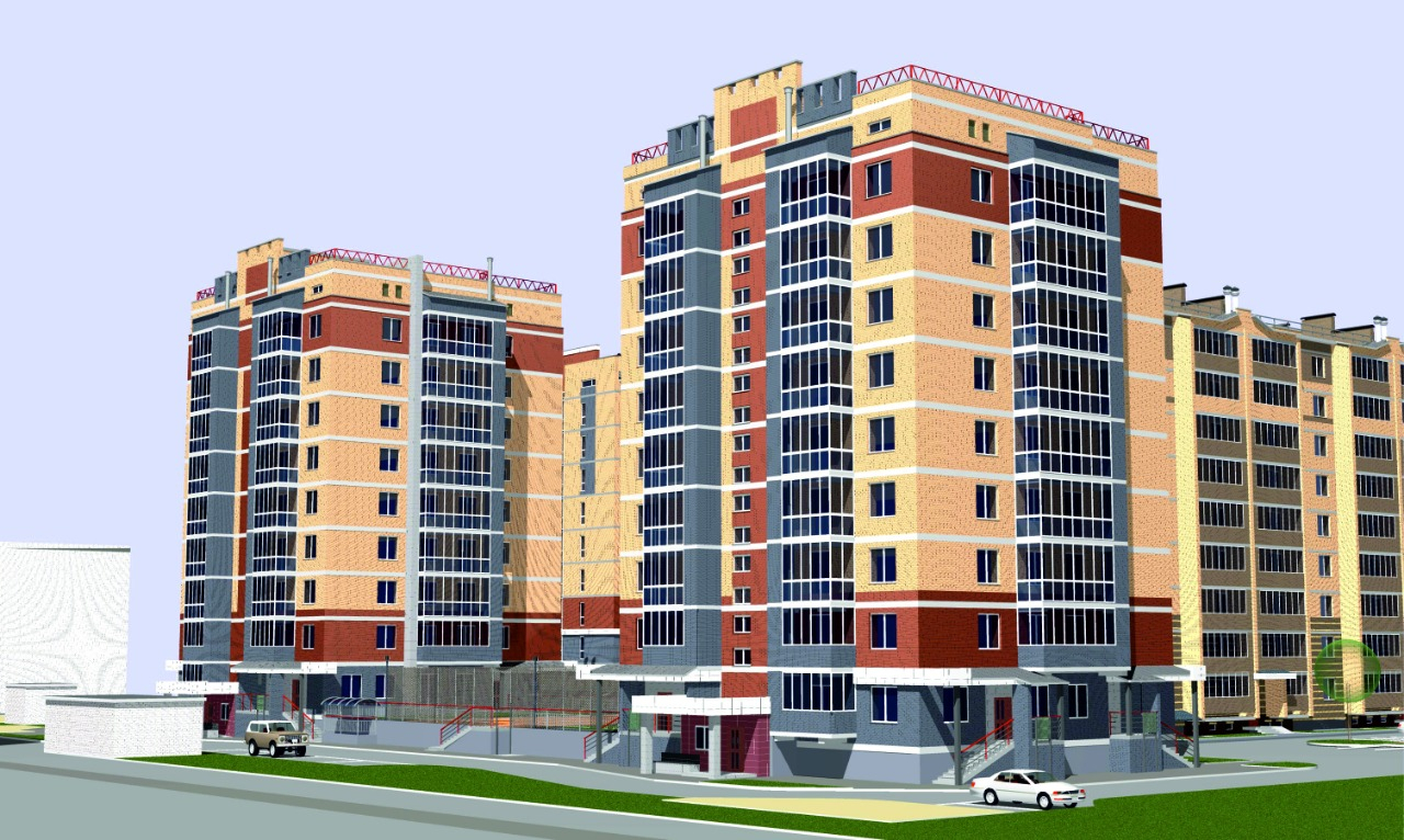 Уютный дом и встроенный паркинг: в центре Йошкар-Олы строится жилье комфорт-класса