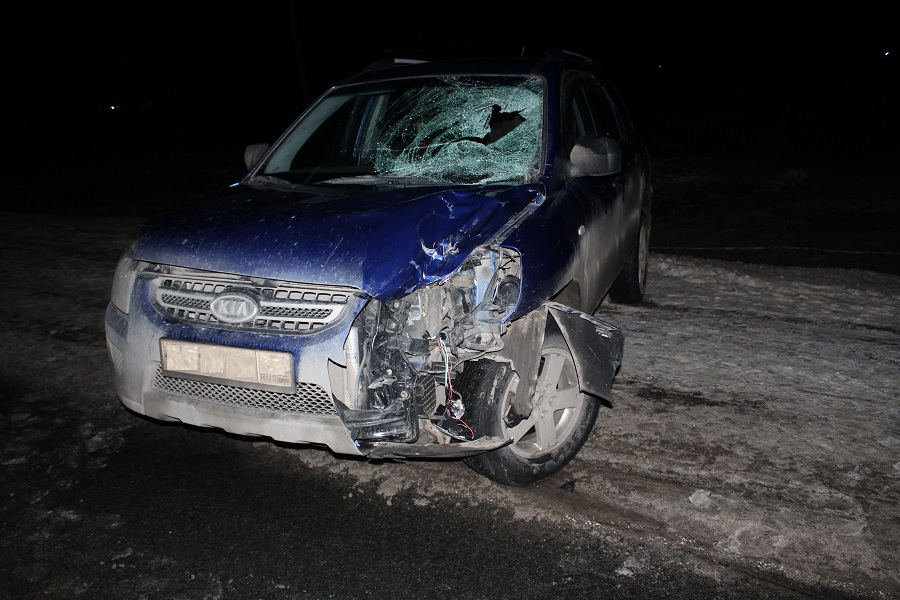 ДТП на Санчурском тракте: иномарка насмерть сбила пешехода