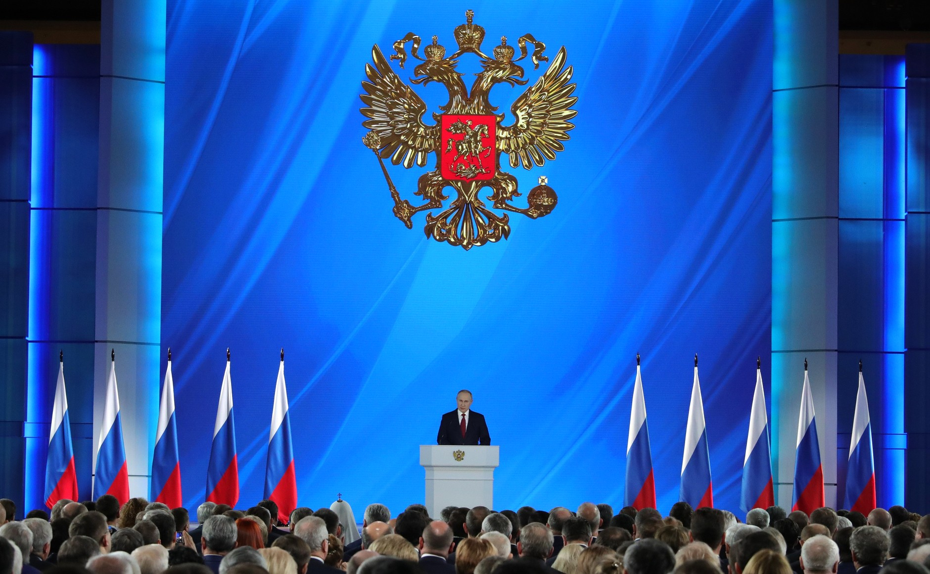 Глава Марий Эл присутствовал на оглашении Послания Путина Совету Федерации