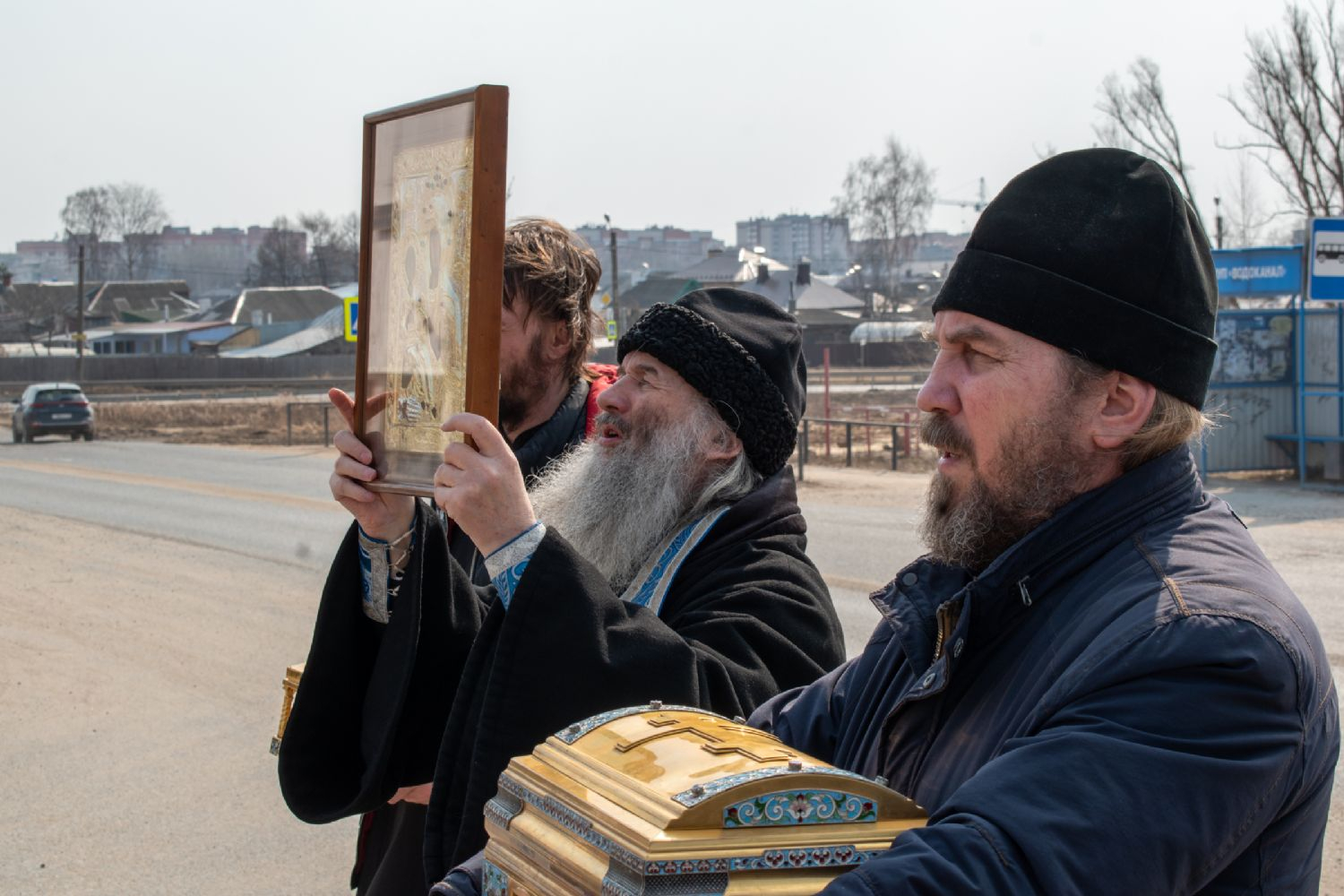 Из-за особого положения митрополит Иоанн объехал Йошкар-Олу с иконой