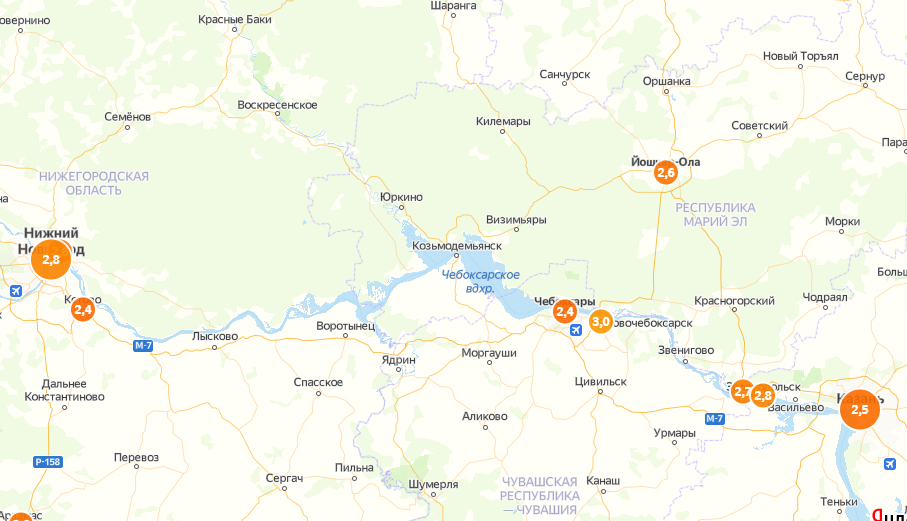 Индекс самоизоляции в Йошкар-Оле: на улице много людей