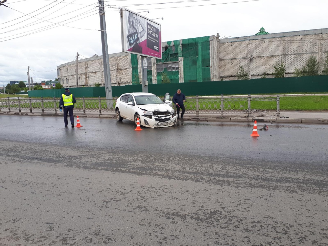 В Йошкар-Оле разыскивают очевидцев ДТП с неизвестным водителем
