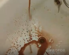 В Йошкар-Олинских квартирах течет “черная” вода из под крана